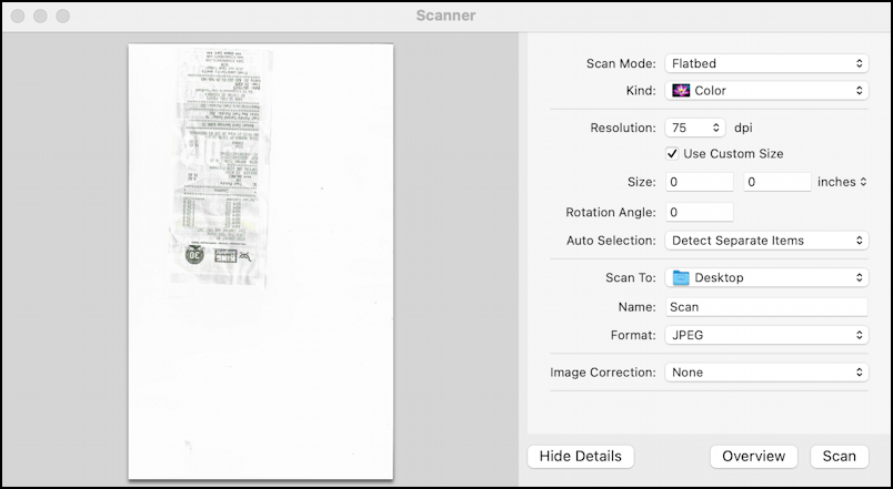 mac macos remote scanner scanning - detailed view info 