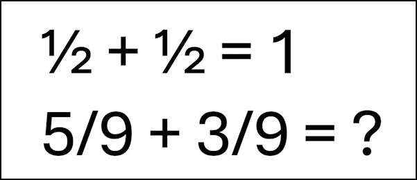 microsoft word fractions equations input - can't format 5/9