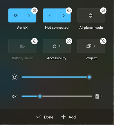 win11 shortcuts - cast screen to - edit add shortcuts