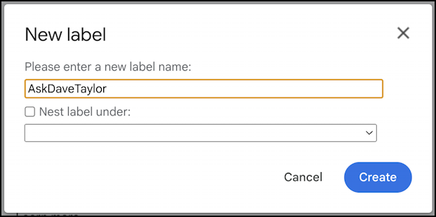 gmail plus notation email address filtering - specify new label folder name
