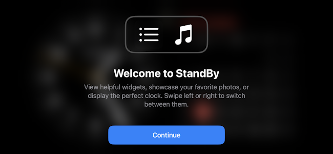 ios 17 iphone sideways lock screen STANDBY - welcome