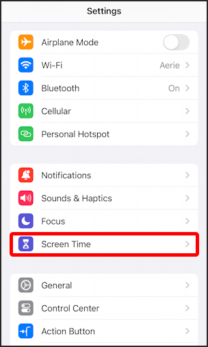 iphone ios 17 screen distance - settings
