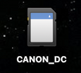 mac read camera sdcard data - desktop icon