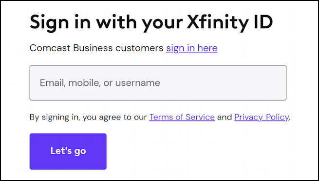 xfinitywifi connect from windows 10 win10 pc - enter login