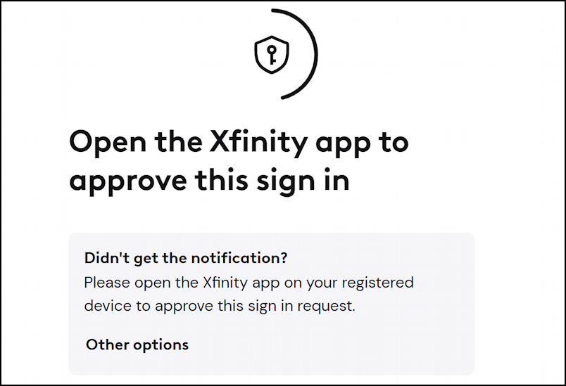 xfinitywifi connect from windows 10 win10 pc - open xfinity app to approve sign in