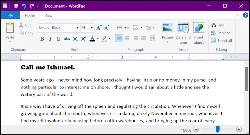 wordpad in windows 11