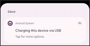 android phone chromebook connection usb - tap for more options