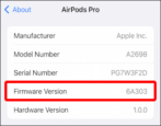 check update apple airpods pro firmware how to 2