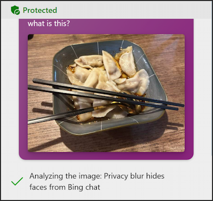 bing ai image search analysis interaction - searching for pot stickers
