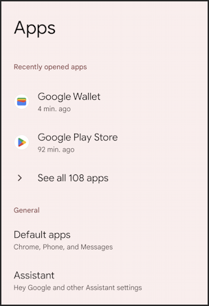 enable ok hey google assistant android - settings > apps