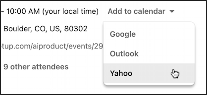 linkedin event calendar - no mac friendly ics - 'add to calendar'