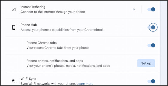 chromebook chromeos enable android smart unlock - additional features options