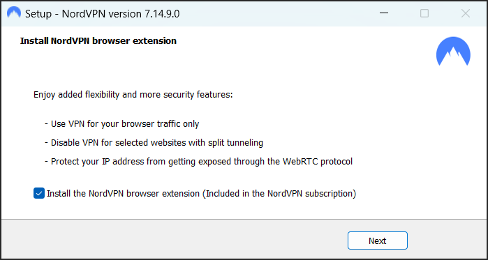 nordvpn install vpn on windows pc - install browser extension?