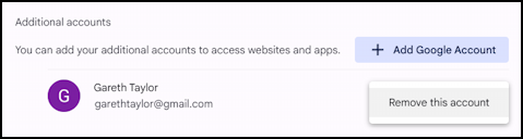 chromebook chromeos remove account - remove account