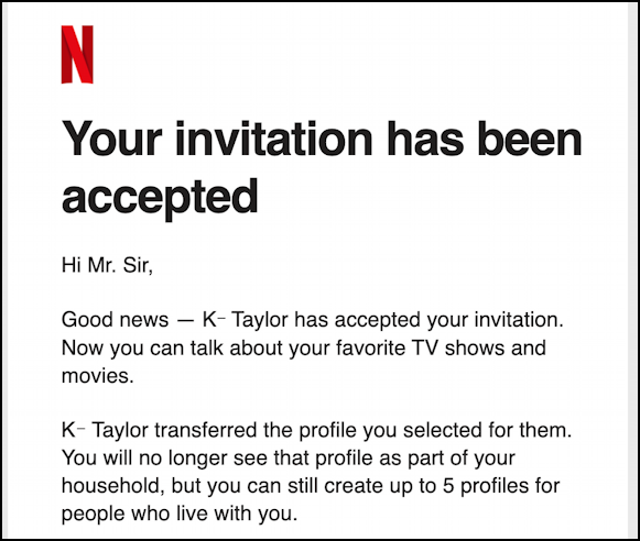 netflix remote access add extra member - invitation accepted