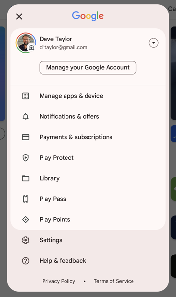 android delete apps by size unused - main menu