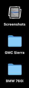 mac macos finder icon display - stacks on