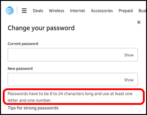 at&t wireless how to reset your password account security