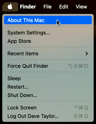 mac macos macbook model number serial - apple > about this mac