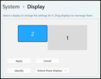 windows 11 win11 pc second display monitor projector how to set up configure