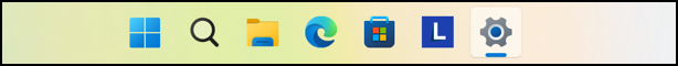 win11 taskbar search box - search icon only