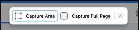 microsoft edge webpage screen capture - capture area / capture full page mac macos