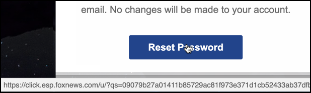 reset password email - legit? - where does the link go?