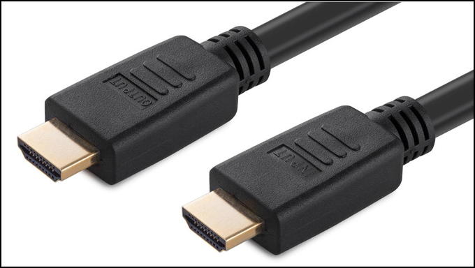 unlabelled bidirectional hdmi cable connectors