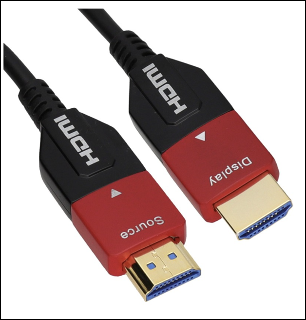 hdmi cable red unidirectional
