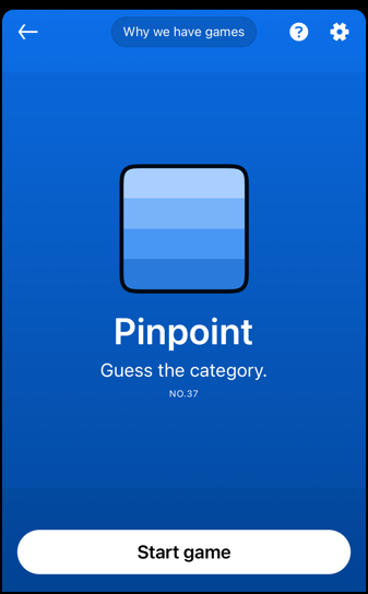 linkedin puzzle games - find play - pinpoint 1