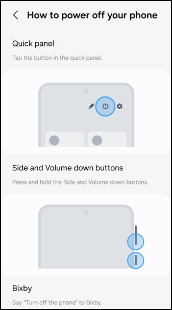 samsung galaxy remap side button bixby - how to power down your phone