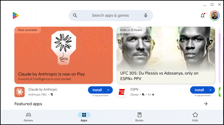 chromebook chromeos update all apps play store - new ui