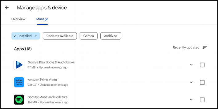chromebook chromeos update all apps play store - remove delete uninstall apps