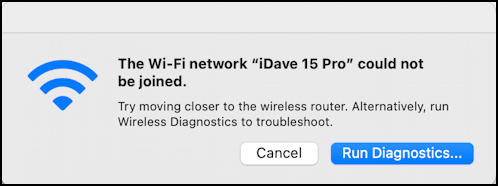 mac pc connect to iphone wifi hotspot - cannot connect