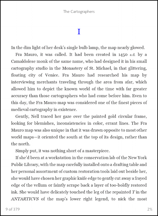 B&N NOOK Lenovo Color buy ebook - the cartographers feng shepherd page 1