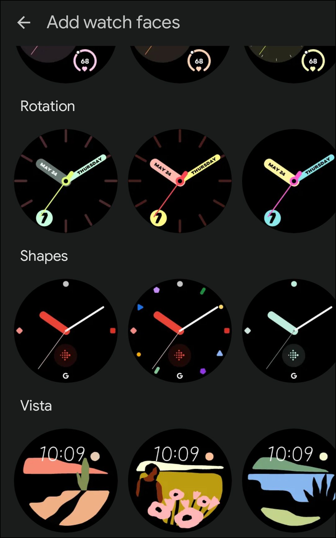 google pixel watch 3 change face - vista watch face