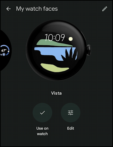 google pixel watch 3 change face - new face in lineup
