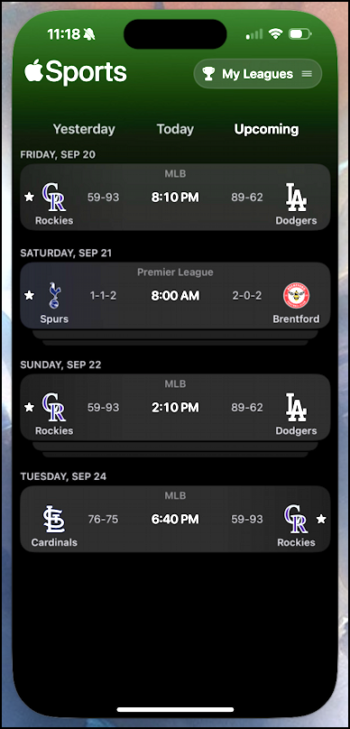 iphone mirroring mac - apple sports upcoming