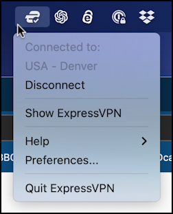 mac wifi weak security - expressvpn connected