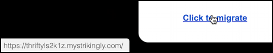 webmail migration phishing attack spam - target url