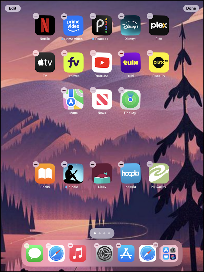 ipad mini ipados 18 customize home screen - edit / move apps