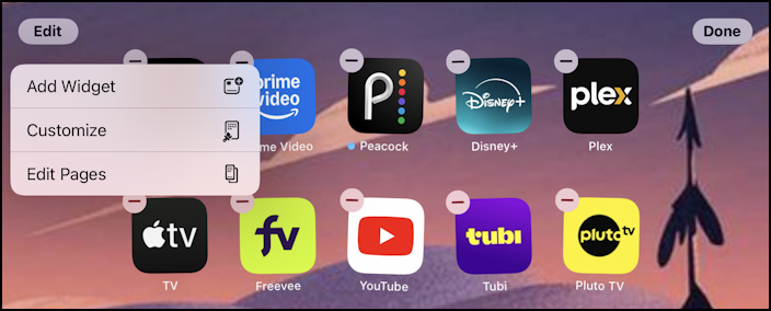 ipad mini ipados 18 customize home screen - edit options