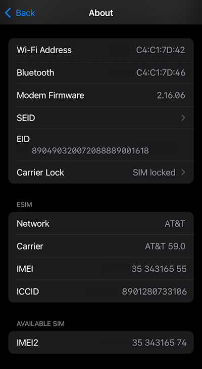 iphone ios enable rcs - settings