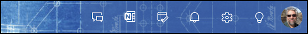 microsoft outlook joyful animation - toolbar gear icon settings