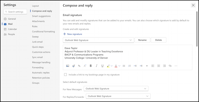microsoft outlook joyful animation - settings