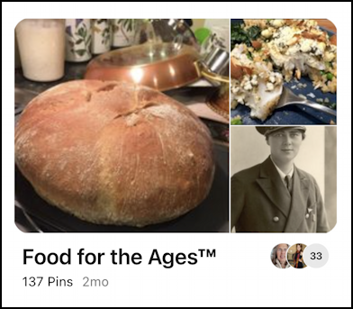 pinterest quit collaborative group - food for the ages