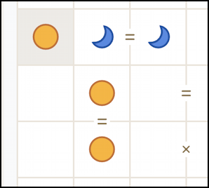 linkedin puzzle game tango - vertical placement too