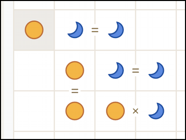 linkedin puzzle game tango - more logical sun moon placement