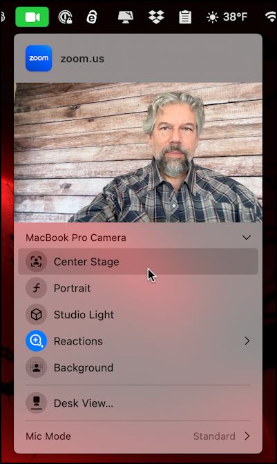 mac macos center stage webcam - without center stage