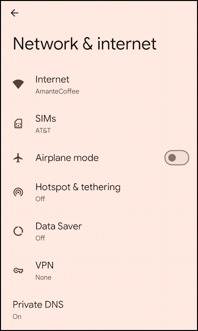 android wifi password qr code - settings > wireless & internet